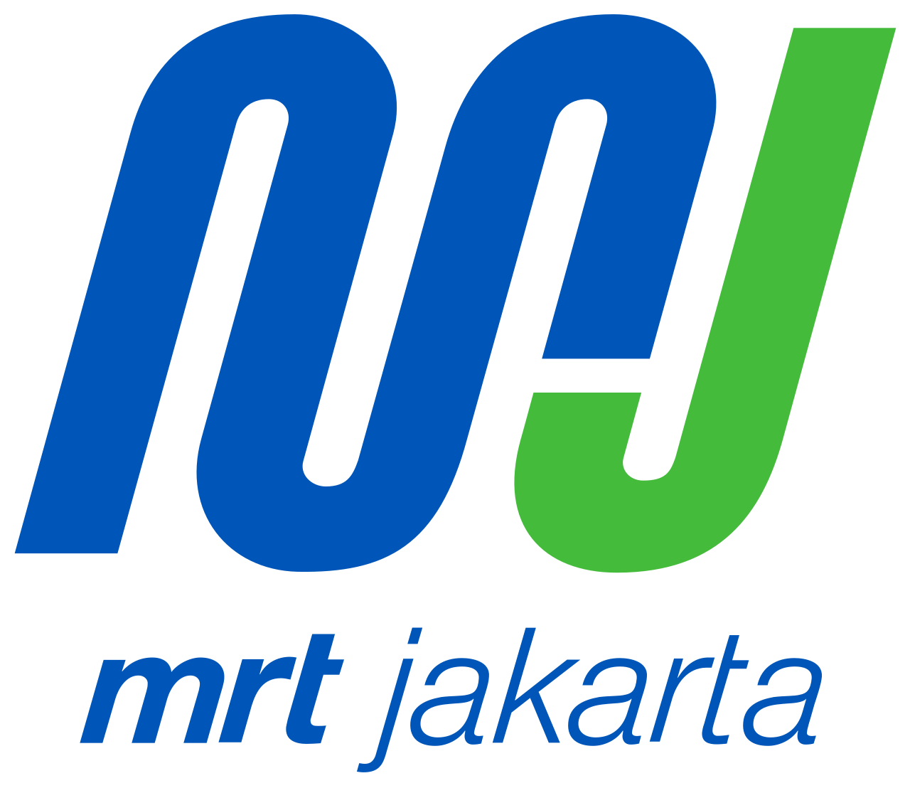 MRT Jakarta logo vertical